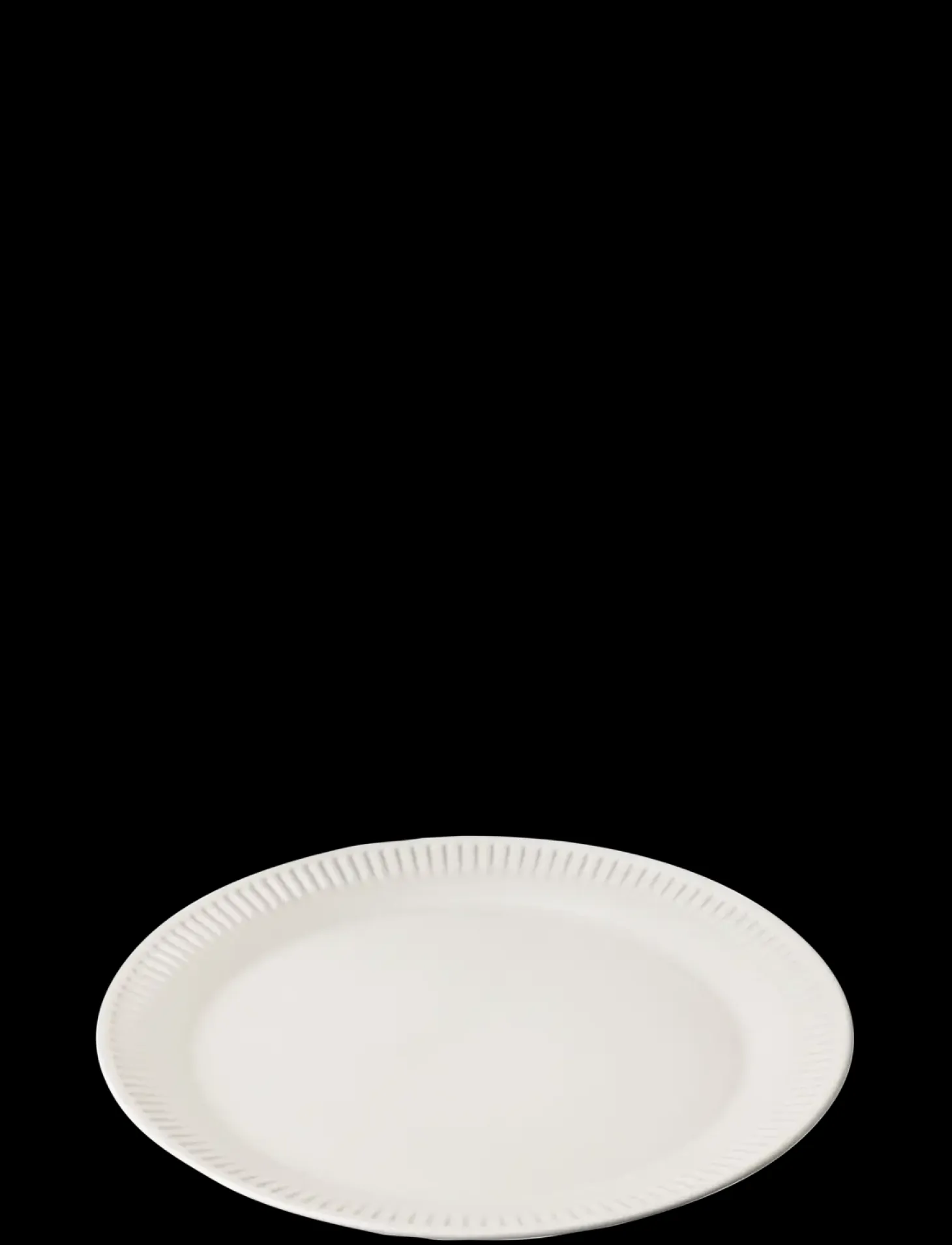 Knabstrup Keramik - tallerken Ø 22 cm white