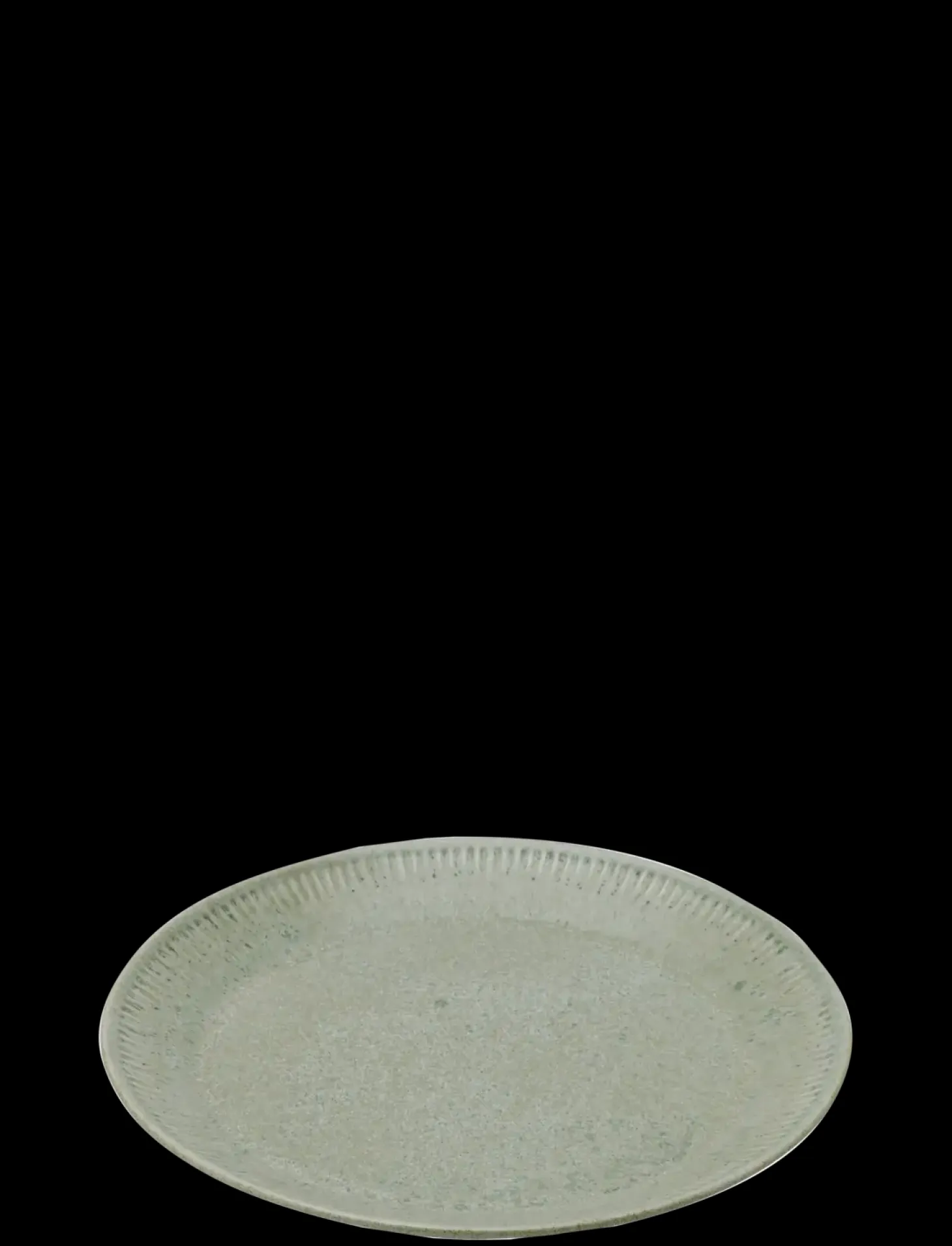 Knabstrup Keramik - tallerken Ø 22 cm olive
