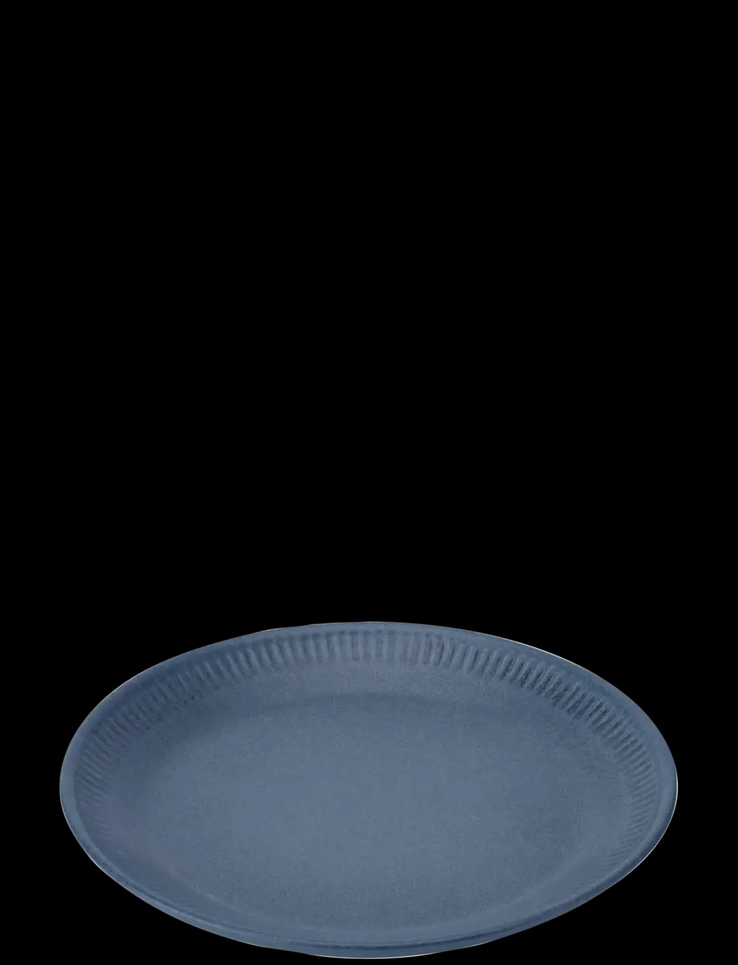 Knabstrup Keramik - tallerken Ø 27 cm blue