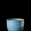 Knabstrup Keramik - urtepotteskjuler Ø 14.5 cm dusty blue