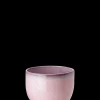 Knabstrup Keramik - urtepotteskjuler Ø 12.5 cm rose