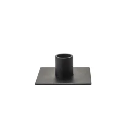 Kunstindustrien - Square lysestage Ø2,2 - Sort