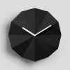 LAWA Design - Delta ur, sort m. hvide visere