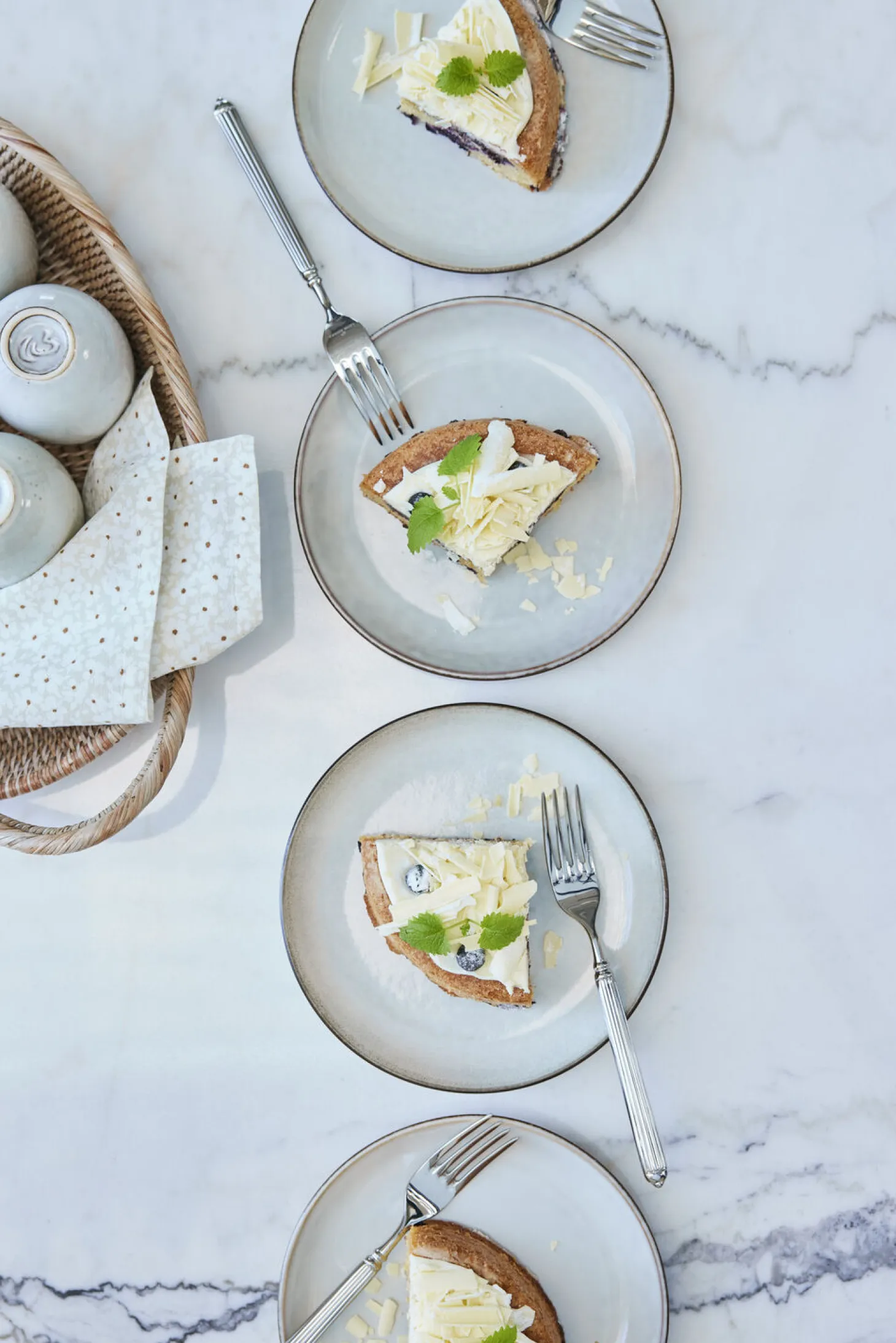 Lene Bjerre - Amera frokosttallerken Ø20,5 cm. beige