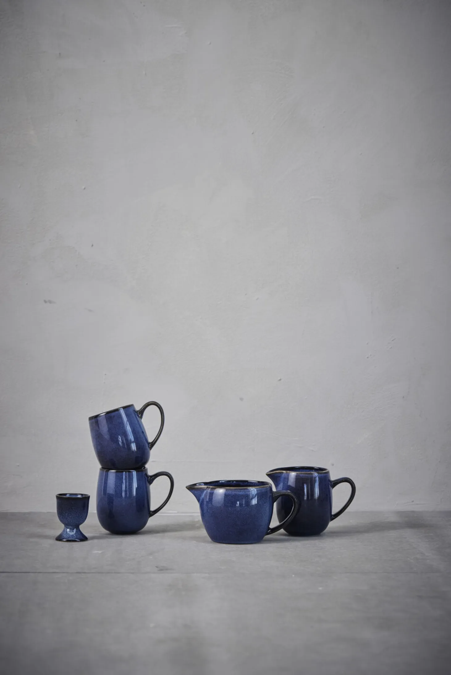 Lene Bjerre - Amera æggebæger H6,5 cm. blå