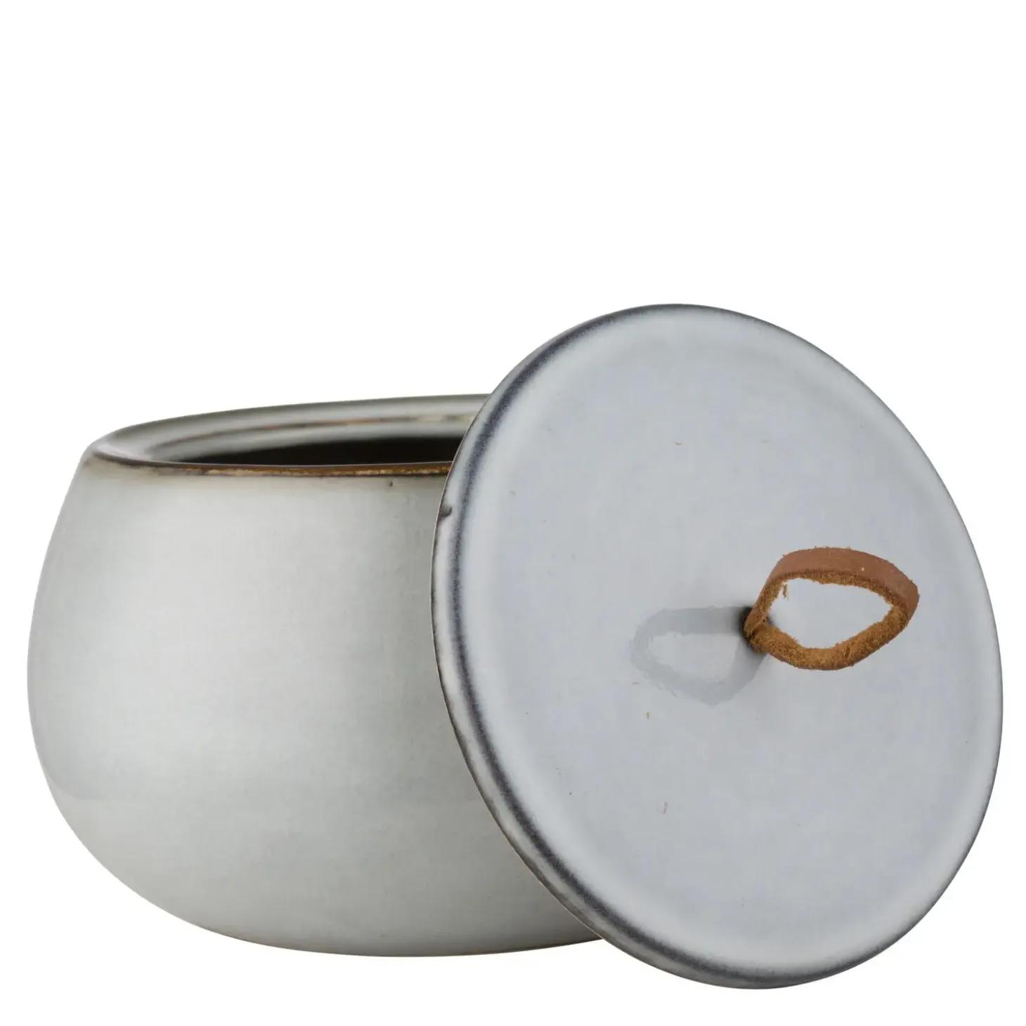 Lene Bjerre - Amera krukke H7,5 cm. grå