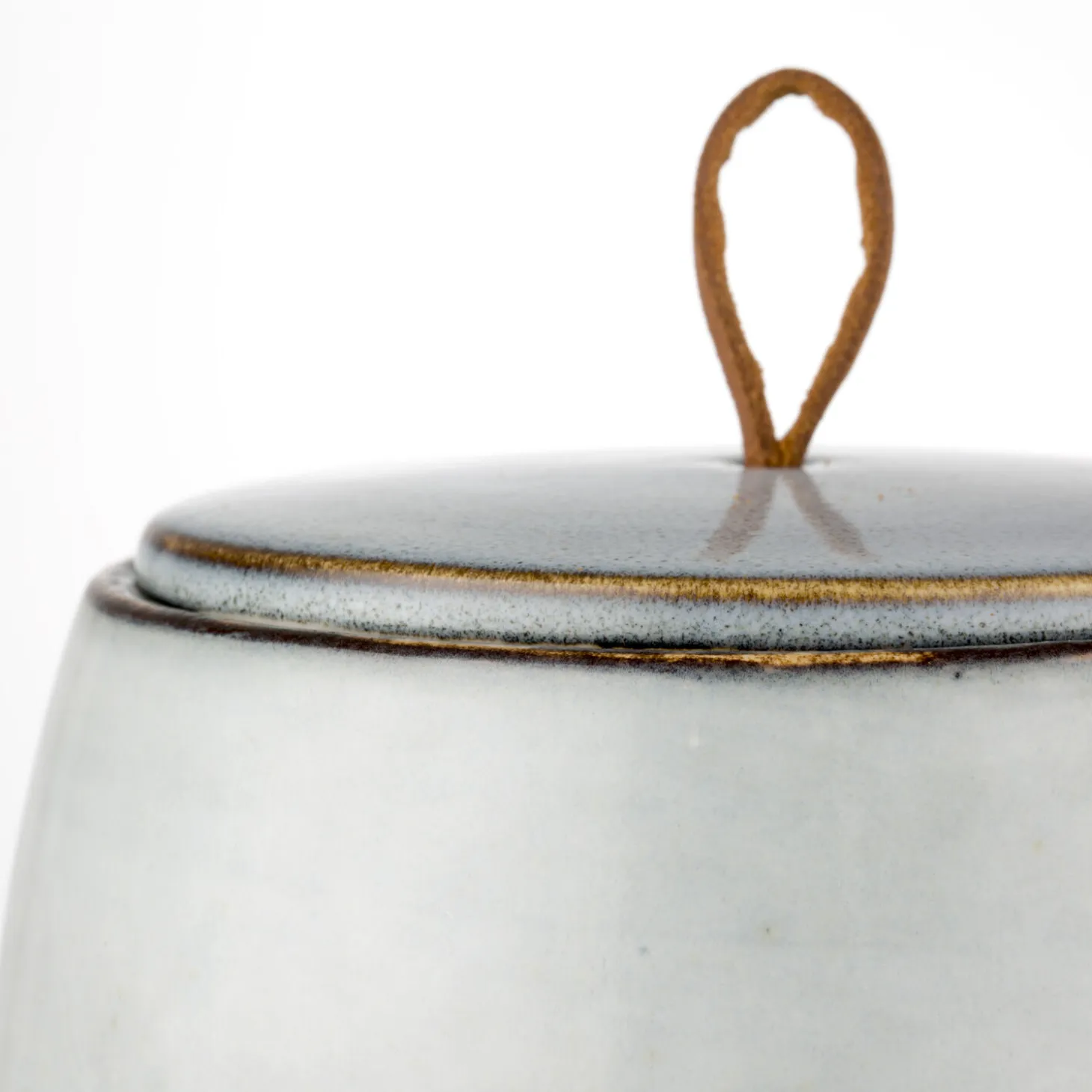 Lene Bjerre - Amera krukke H7,5 cm. grå