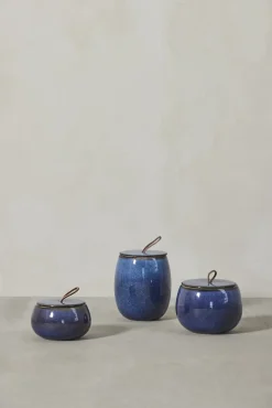 Lene Bjerre - Amera krukke H16 cm. blå