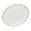 Lene Bjerre - Amera middagstallerken 29x22,5 cm. beige