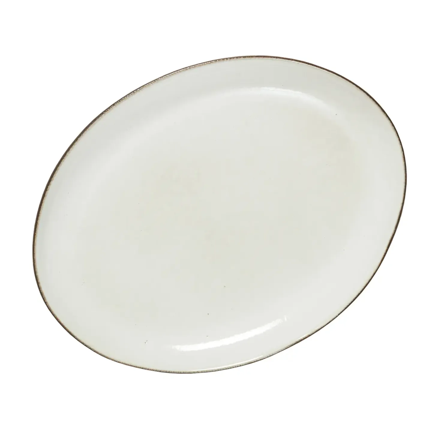 Lene Bjerre - Amera middagstallerken 29x22,5 cm. beige
