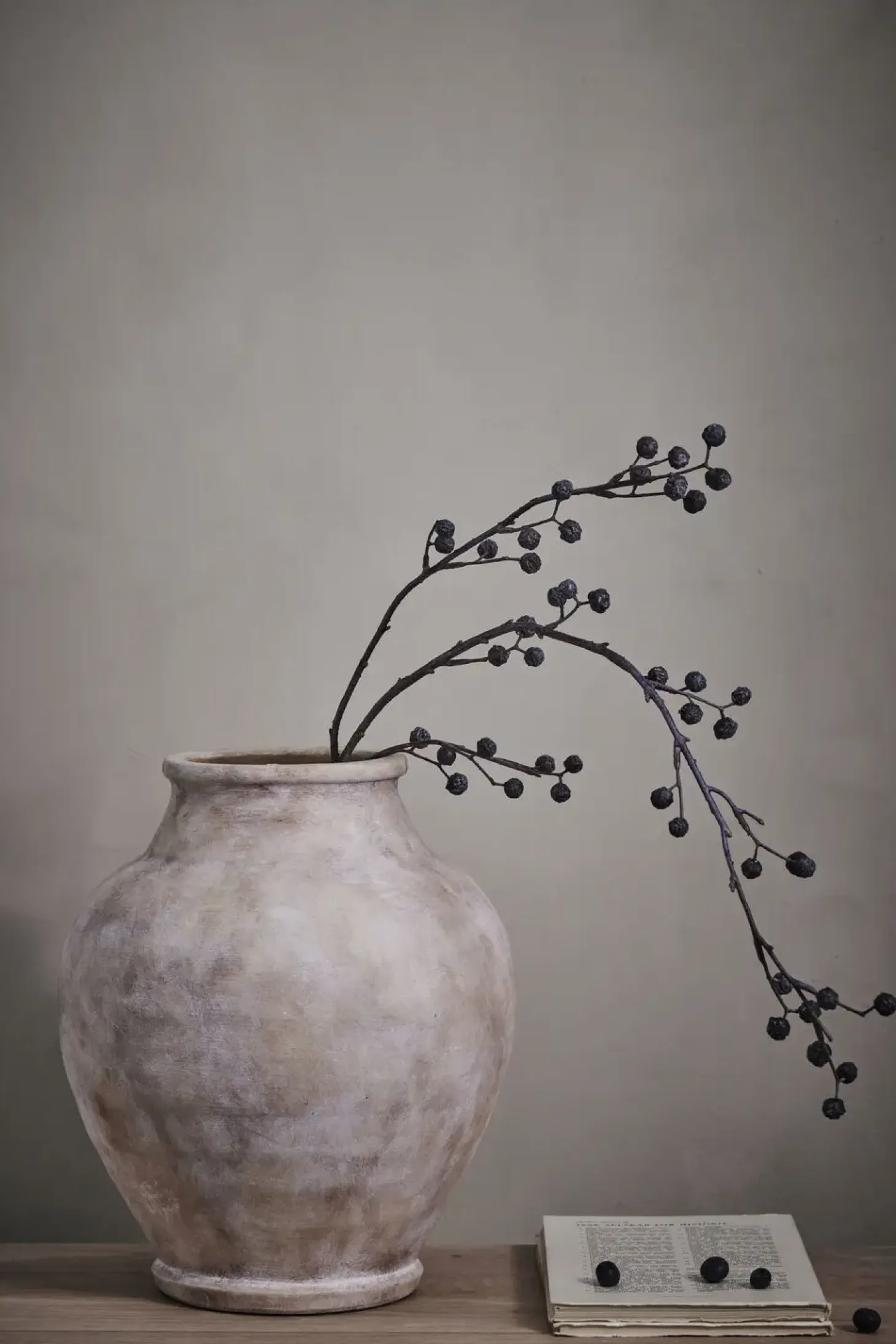 Lene Bjerre - Anna vase H40,5 cm. Antik Lysebrun