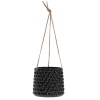 Lene Bjerre - Dotsie hængepotte Ø18cm sort