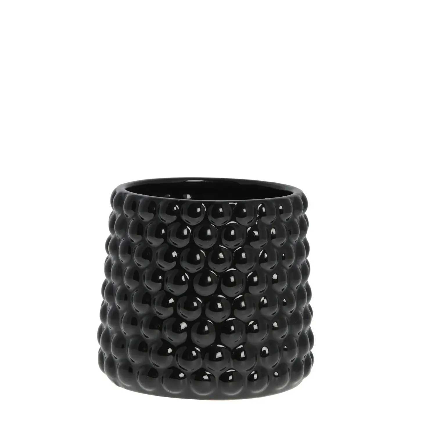 Lene Bjerre - Dotsie urtepotteskjuler Ø18cm sort