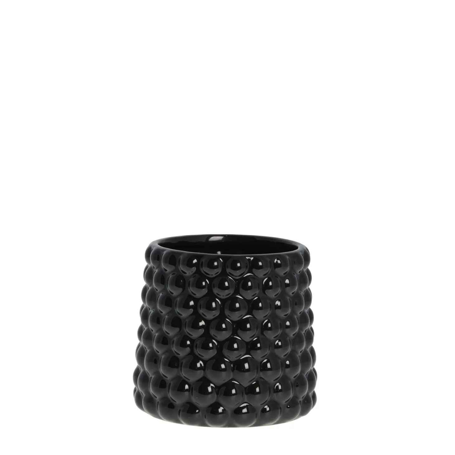 Lene Bjerre - Dotsie urtepotteskjuler Ø14cm sort