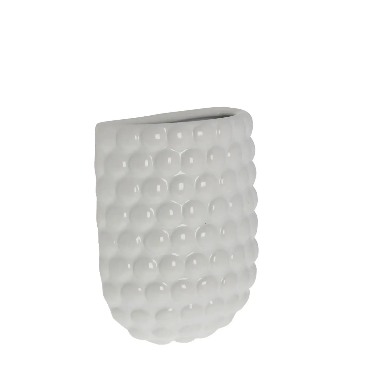Lene Bjerre - Dotsie væghængt vægpotte H20 cm. hvid