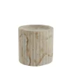 Lene Bjerre - Eliana stage til bloklys 10 cm. sand marmor