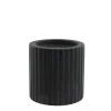 Lene Bjerre - Eliana stage til bloklys 10 cm. sort marmor