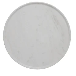 Lene Bjerre - Ellia marmorfad Ø40 cm. hvid