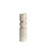 Lene Bjerre - Ellia Marmor lysestage H30 cm - Sand