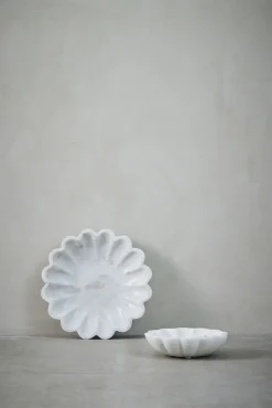 Lene Bjerre - Ellia Marmorskål Ø20 cm. hvid