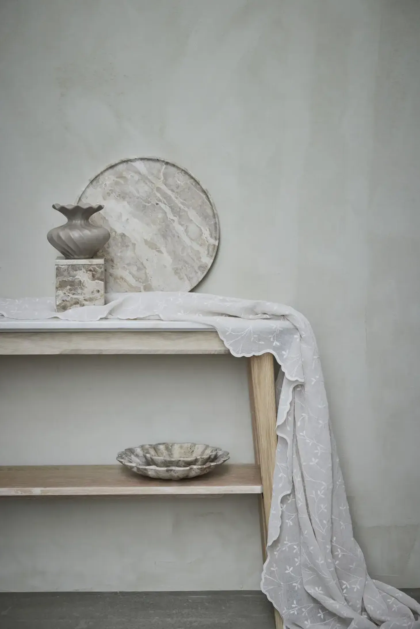 Lene Bjerre - Ellia marmor æske H13 cm. Marmor