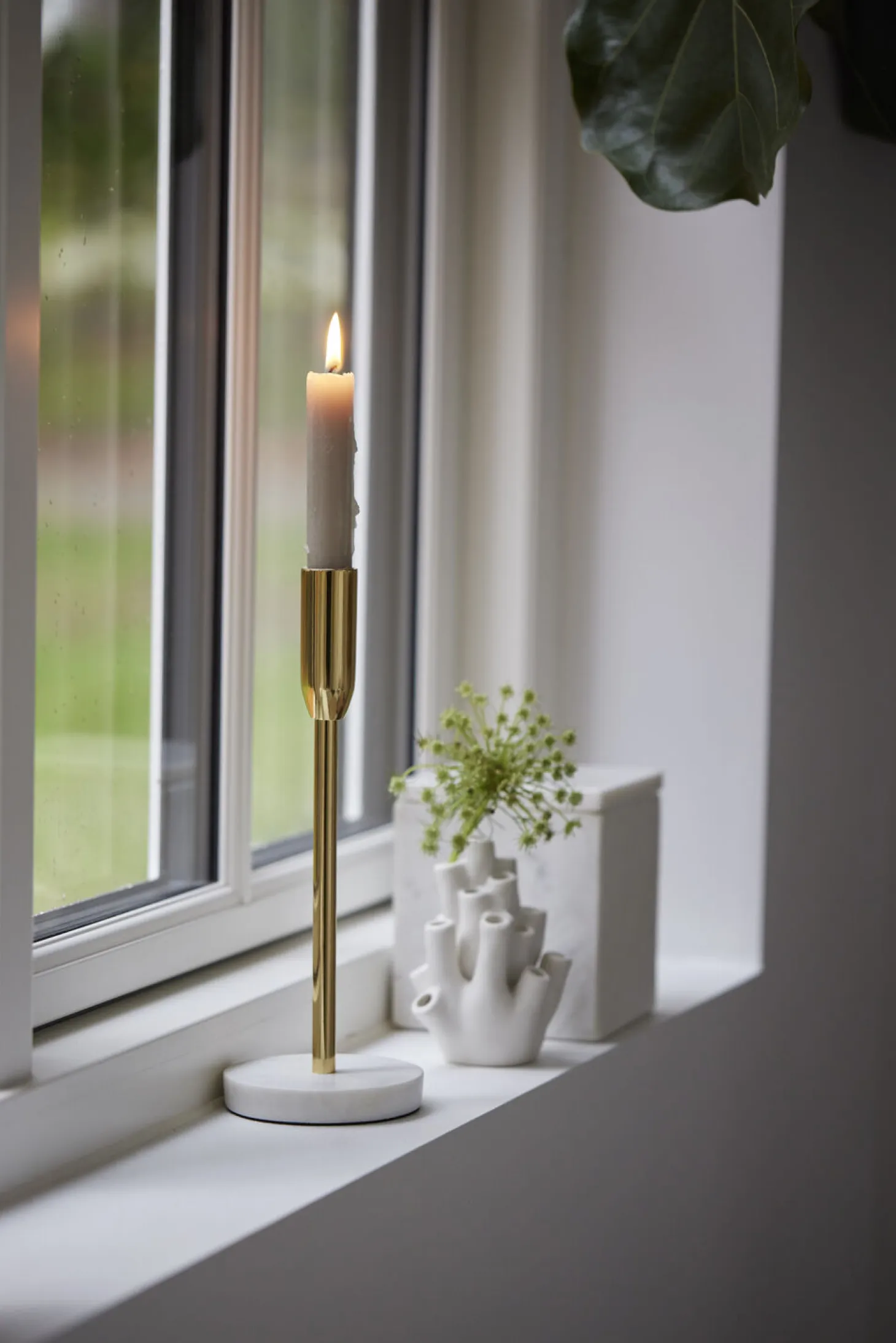 Lene Bjerre - Ellia æske H13 cm. Marmor