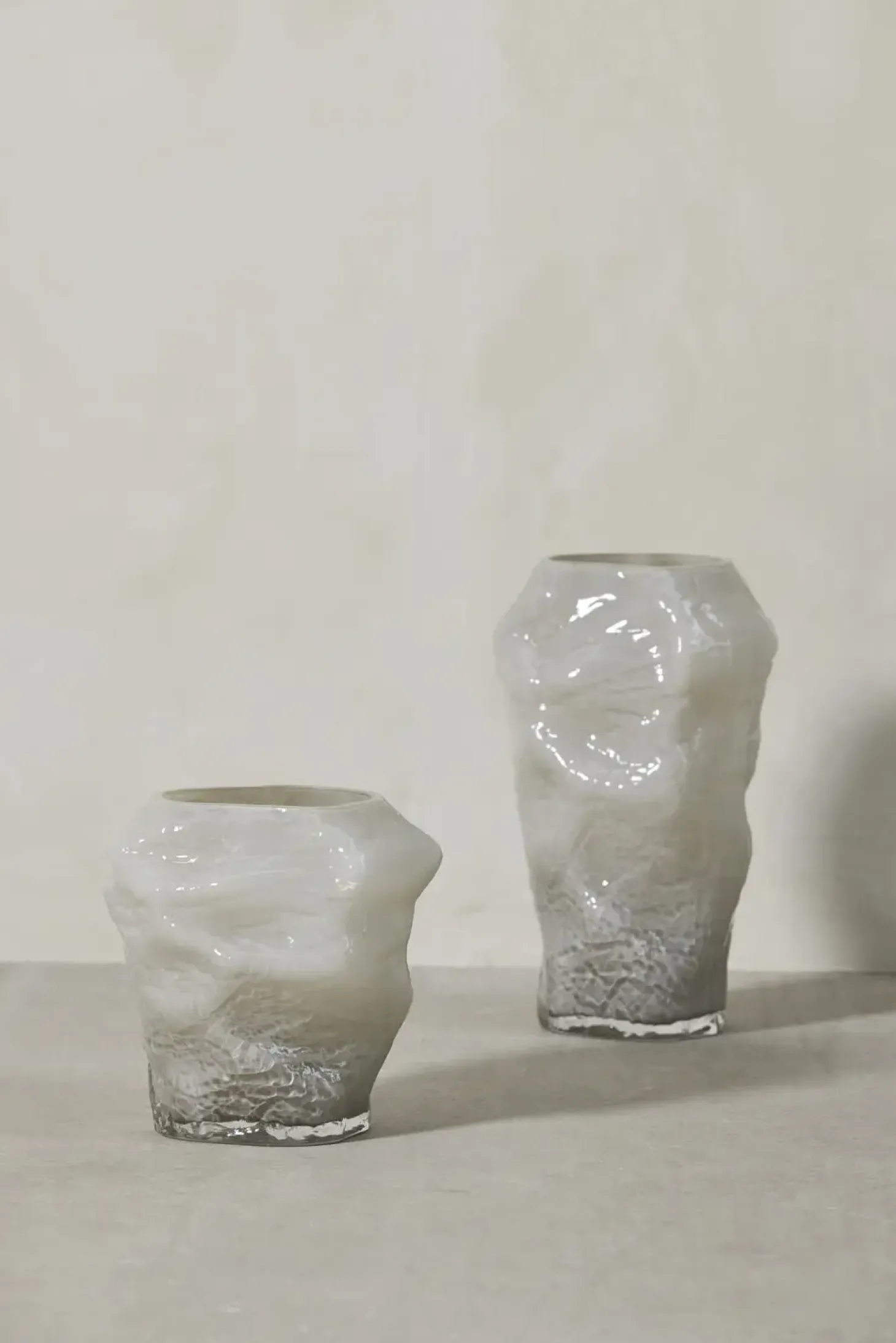Lene Bjerre - Marinella vase H30,5 cm. sølvgrå