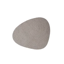 LindDNA - Dækkeserviet - Glass mat curve - Hippo Antracite Grey