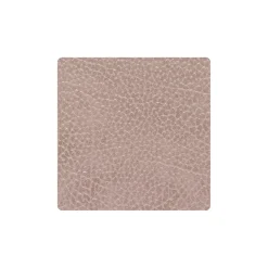 LindDNA - Dækkeserviet - Glass mat square - Hippo Warm Grey