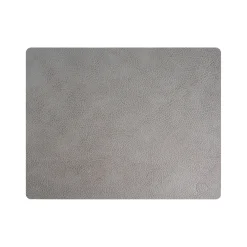 LindDNA - Dækkeserviet - Table mat square - Hippo Antracite Grey 35x45 cm