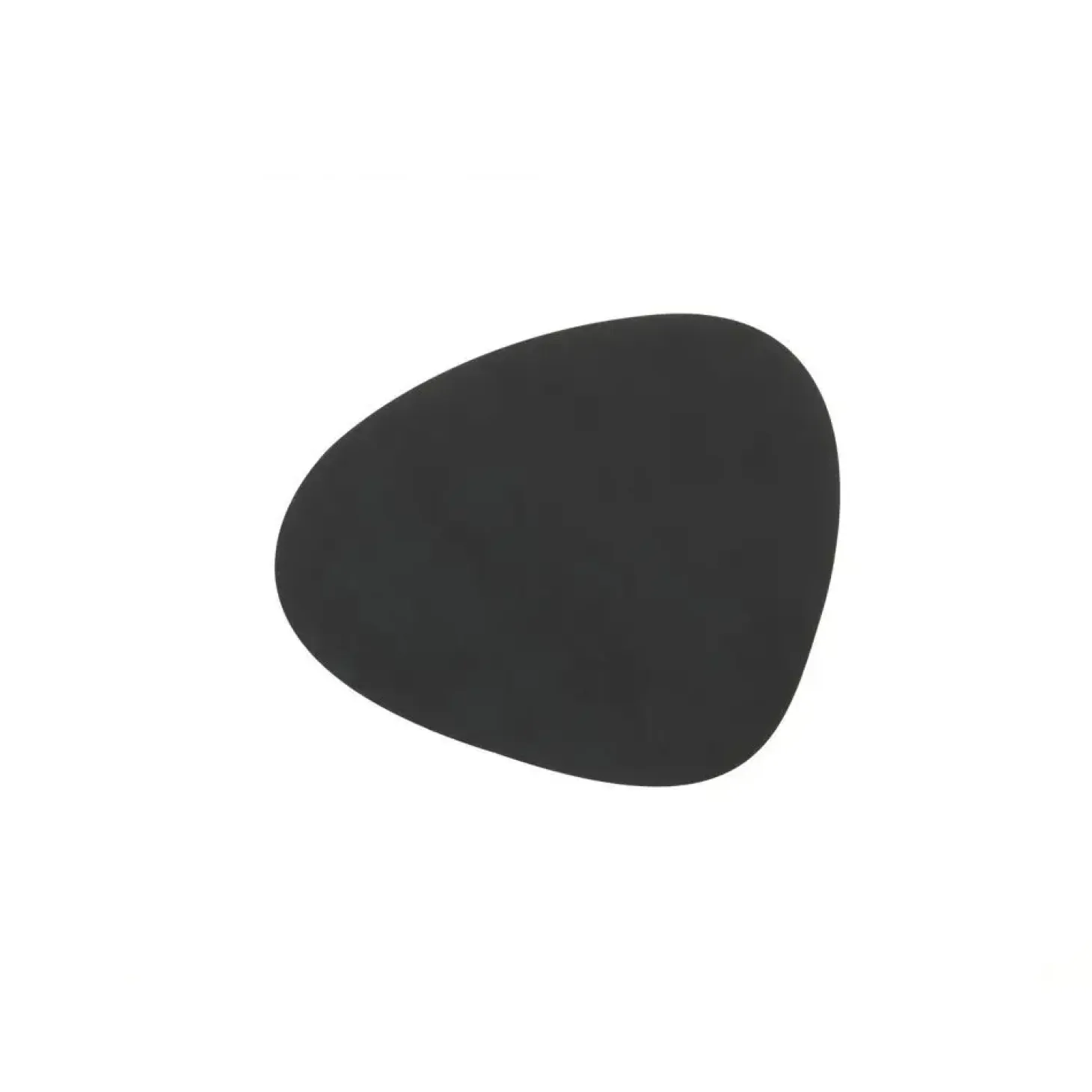 LindDNA dækkeserviet - table mat curve 24 x 28 cm (nupo/black) - Sort
