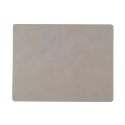 LindDNA dækkeserviet - Tablemat Square 35x45 cm (light grey/nupo)
