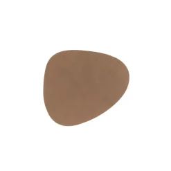 LindDNA ølbrik - Glass mat curve (nupo/brown)
