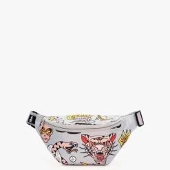 LOQI - Bæltetaske/Bumbag - Snask Tiger, Grå