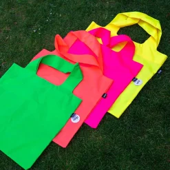 LOQI - Indkøbsnet - Recycled - Neon Grøn