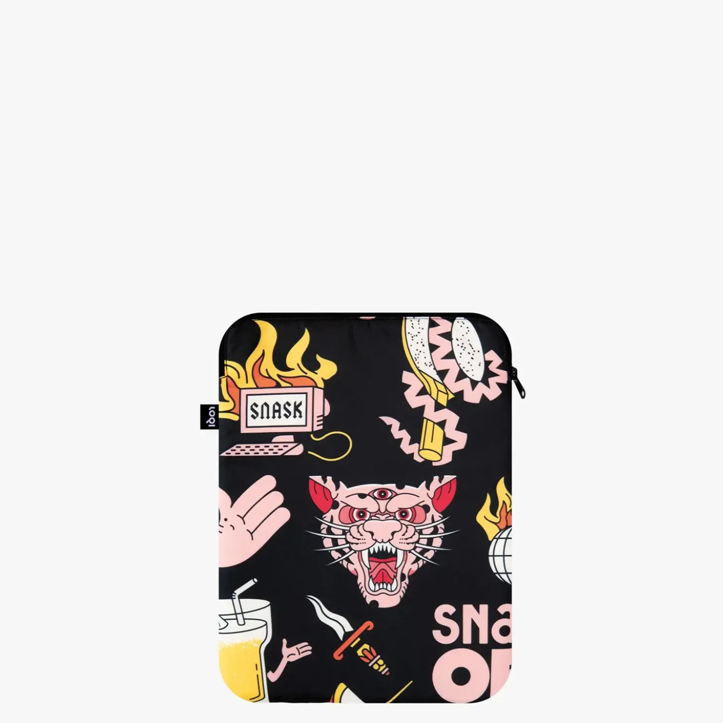 LOQI - Laptop cover - Snask Tiger
