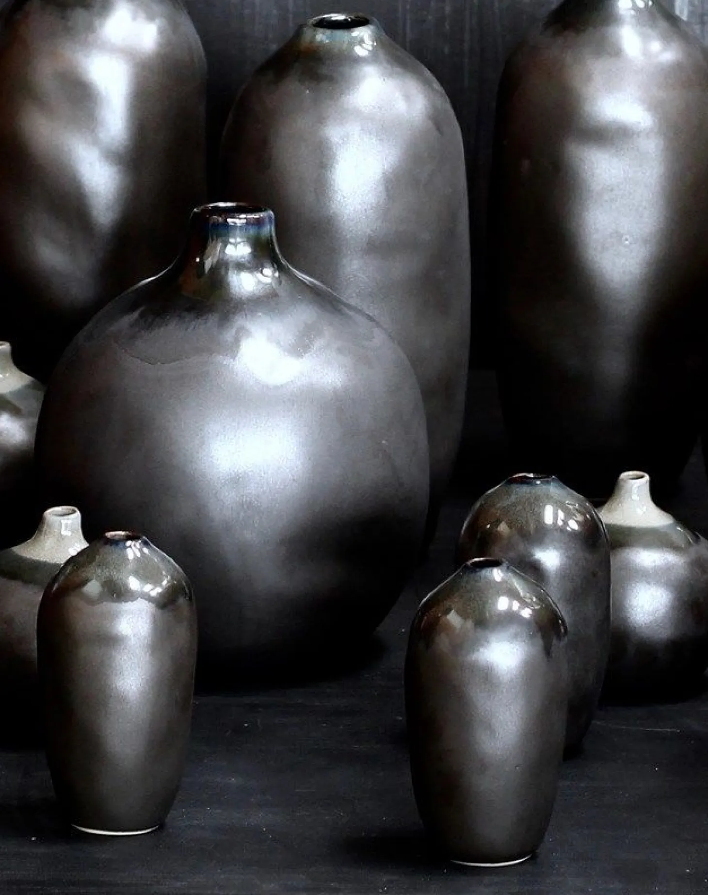 Louise Smærup - Keramik Vase - Rund - Large