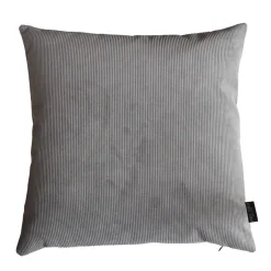 Louise Smærup - Pude Corduroy - Icecold Grey (50x50 cm)