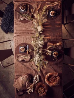 Lovely Linen - Dug - Lovely - Almond - 145x250 cm