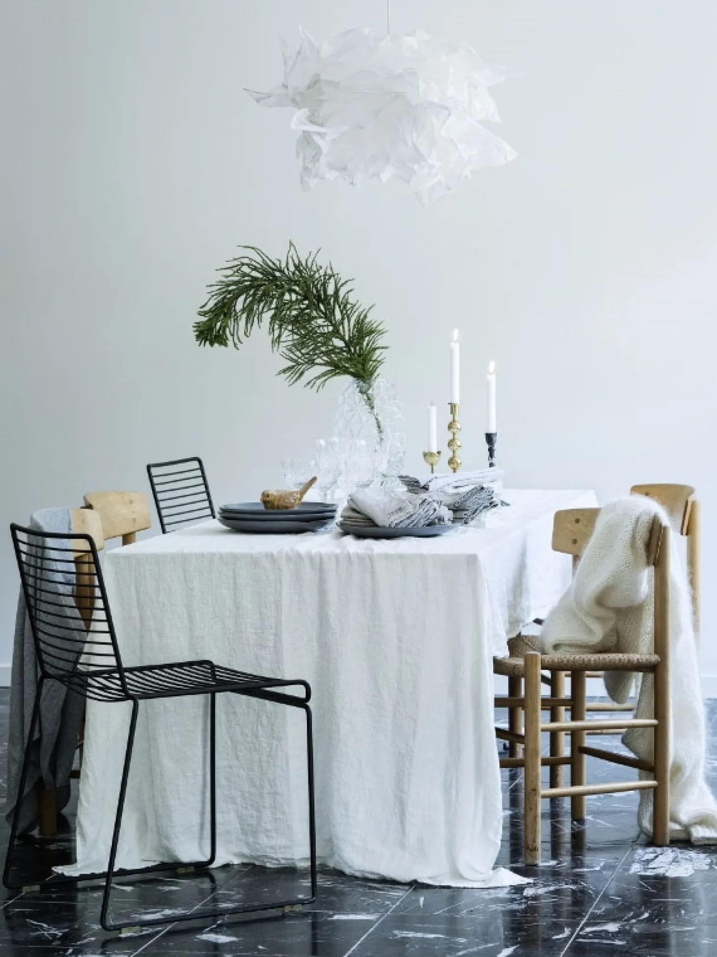 Lovely Linen - Dug - Lovely - Off White/Hvid - 145x250 cm