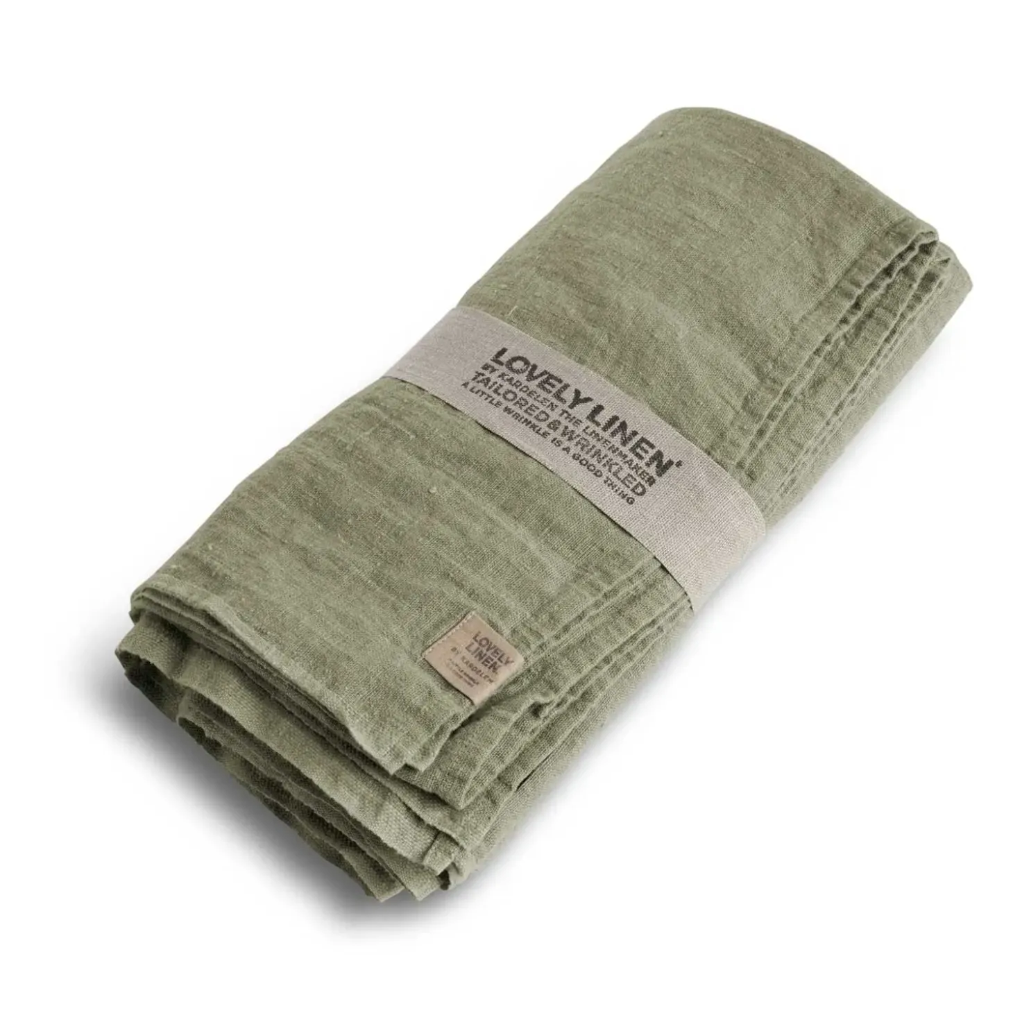 Lovely Linen - Dug - Lovely - Avocado/Grøn - 145x250 cm