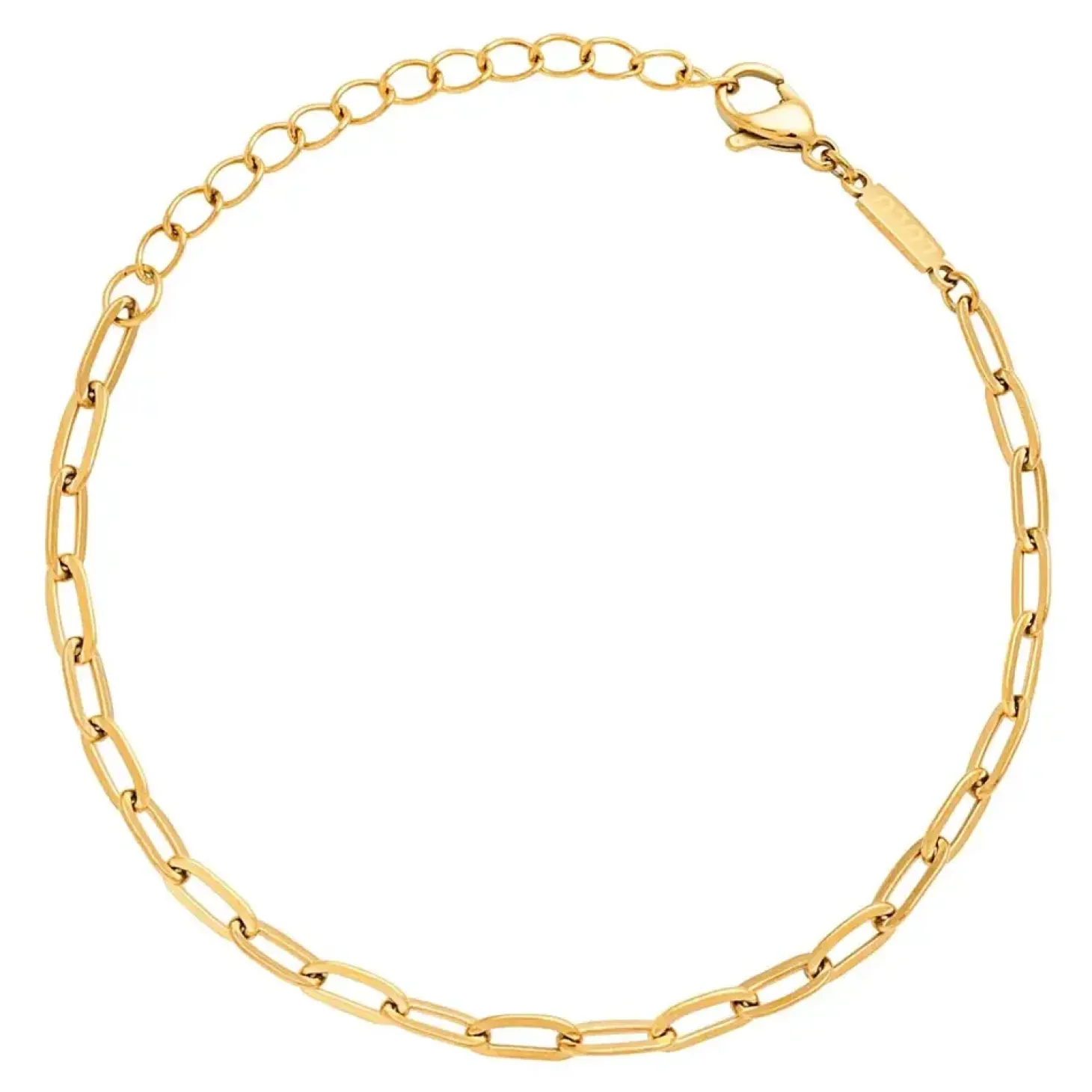 LULU Copenhagen - Armbånd - Paperclip - Guld