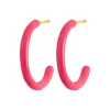 LULU Copenhagen - Color Hoops M, Pink (1 sæt)