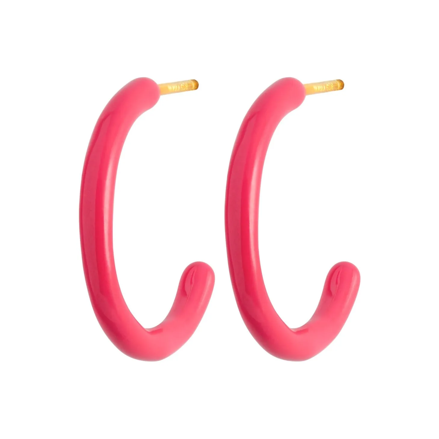 LULU Copenhagen - Color Hoops M, Pink (1 sæt)
