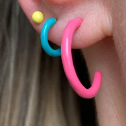 LULU Copenhagen - Color Hoops M, Pink (1 sæt)