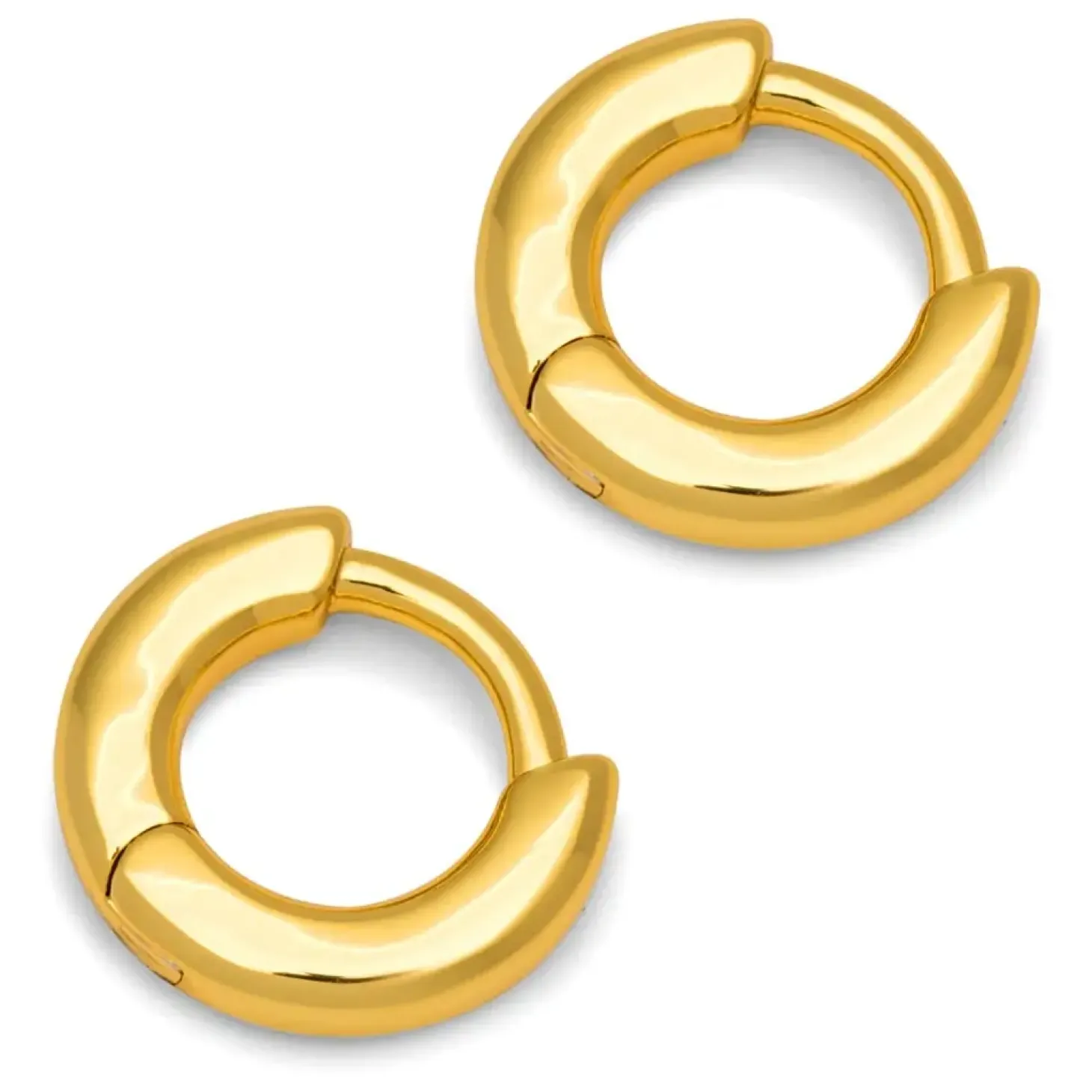 LULU Copenhagen - Øreringe - Buckle Hoops - Small - 1 sæt
