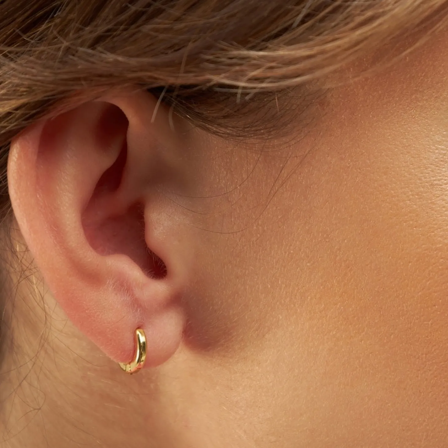 LULU Copenhagen - Øreringe - Buckle Hoops - Small - 1 sæt