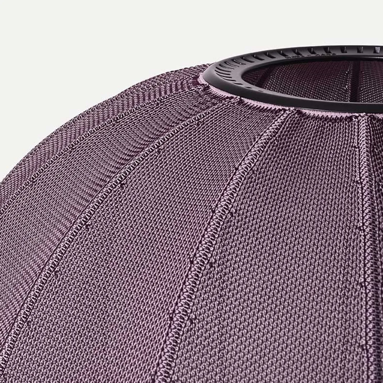 Made By Hand - Gulvlampe - Knit-Wit 45 Round Floor High - Burgundy
