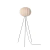 Made By Hand - Gulvlampe - Knit-Wit 45 Round Floor High - Sand Stone