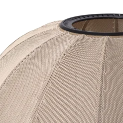 Made By Hand - Gulvlampe - Knit-Wit 45 Round Floor High - Sand Stone